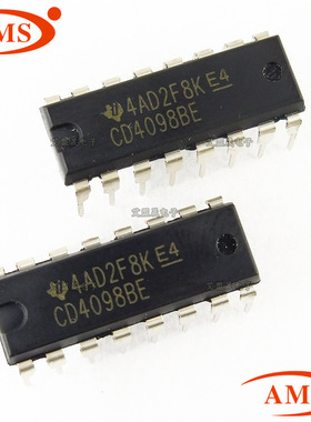 CD4098BE CD4098 直插DIP-16 触发器逻辑IC芯片 TI/德州 全新现货