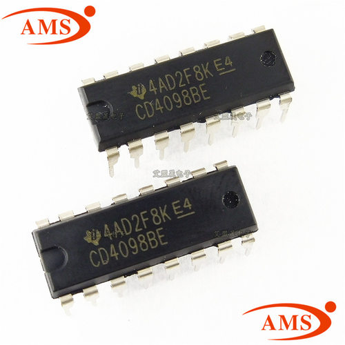 CD4098BE CD4098 直插DIP-16 触发器逻辑IC芯片 TI/德州 全新现货