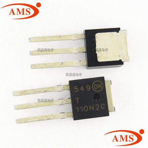 NTD110N2G 丝印:110N2G 直插TO-251 N沟道场效应管 全新现货
