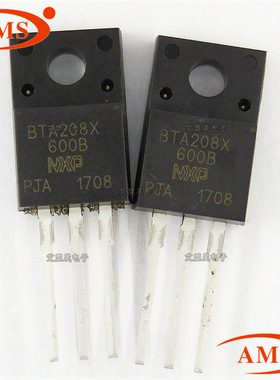 BTA208X-600B BTA208X 8A/600V TO220F 三端双向可控硅 全新现货