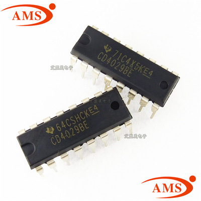 CD4029BE CD4029B 直插DIP-16 十进制计数器/逻辑芯片 全新现货