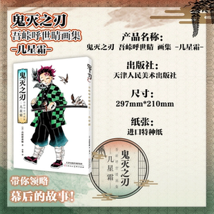 画集 几星霜 决战无限城 正版 日本漫画家 吾峠呼世晴 简体中文版 漫画书籍文学 鬼灭之刃