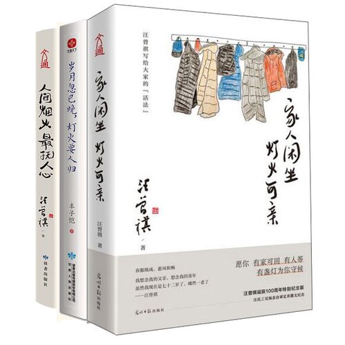 正版3册 岁月忽已晚灯火要人归+家人闲坐灯火可亲+人间烟火最抚人心 精美 趣味 纪念版 家庭教育 儿童 大师
