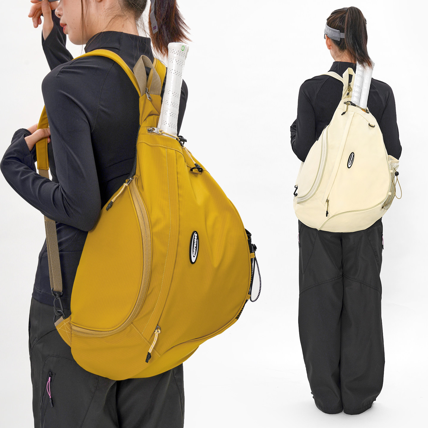 2026新款网球包固定羽毛球包爱好者生日礼物女款斜挎包双肩弓箭包