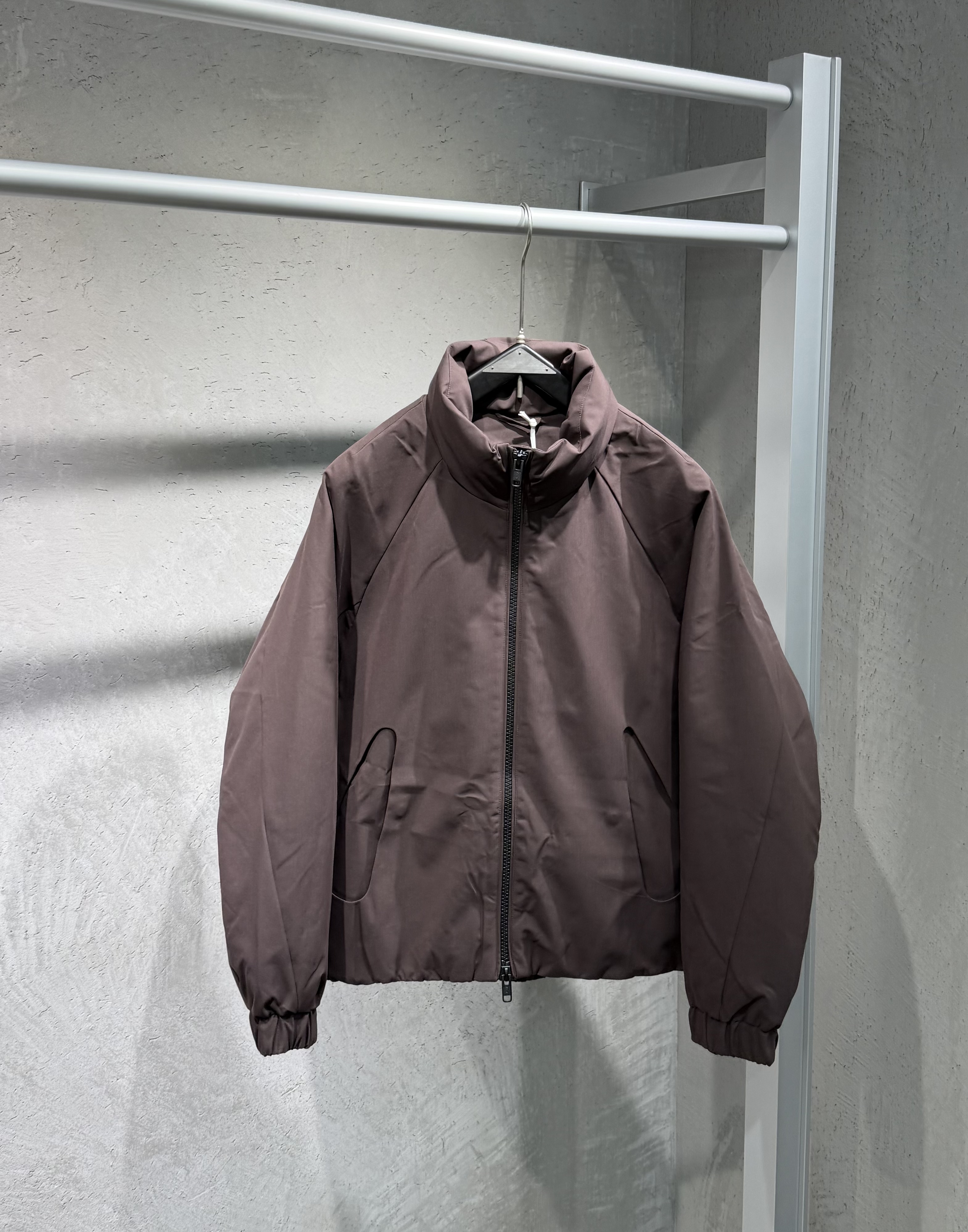 冬季新款男士90白鸭绒立领羽绒服个性口袋户外加厚通勤羽绒夹克潮