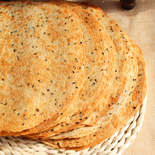 山西特产昔阳压饼10袋80个够晋香葱手工芝麻烧饼够晋香酥脆薄饼干