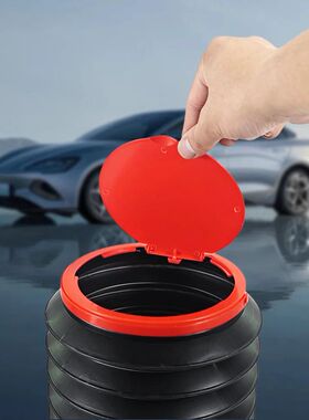 4L Car Folding Trash Can Portable Table Storage Case