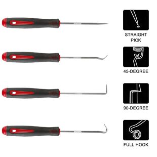 12pcs Garage Tools Screwdriver Set Oil Seal Fuel Seal Hook