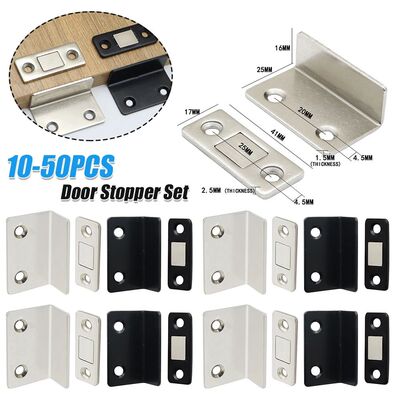 10-50PCS Punch Free Cabinet Catches Strong Magnetic