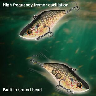 6pcs VIB Lures 7cm 17g Long Casting Sinking Wobbler Hard