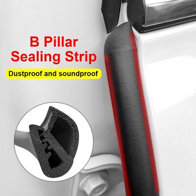 Car Seal Strips B Pillar Noise Windproof Protection Auto