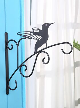 11.8inch Hanging Plant Bracket Iron Decorative Wall Hanger