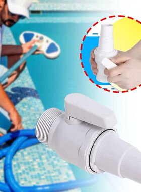 2-Way Ball Valve Pool Pump Valve 1.5 - 1.25in Pool Filter