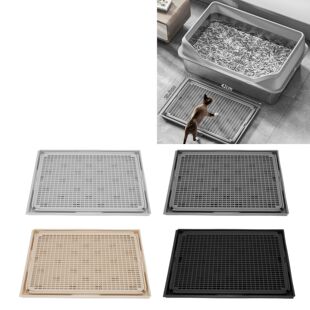 e Anti Slip Bottom Cat Litter Box Mat Cat Litter Catcher Mat