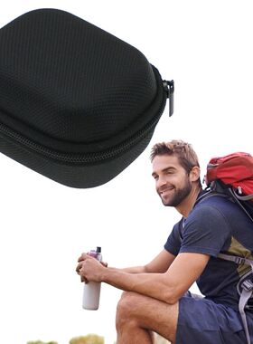 EVA Travel Protective Case with Mesh Pocket & Carabiner