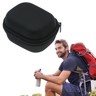 EVA Travel Protective Case with Mesh Pocket & Carabiner