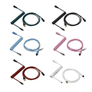 1.8m Aviator Cable 2 in 1 Type-C To USB Coiled Aviator Wire