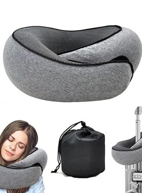 Memory Foam Neck Pillow Cervical Vertebra Travel Portable