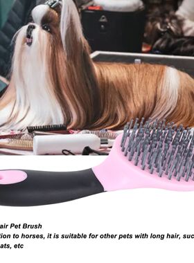 fortable Horse Grooming Brush for Cats Dogs Long Haired Pets