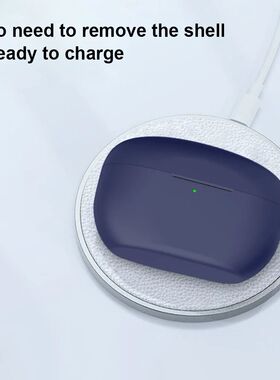 Silicone Headphone Case With Hook Solid Color Wireless