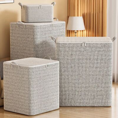 1pc Household Large Capacity Storage Bag Non-woven