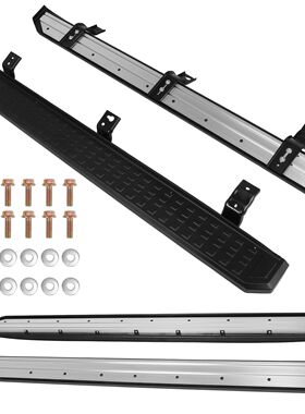 2Pcs 7.87 Inches Running Boards Side Steps Fits for Toyota