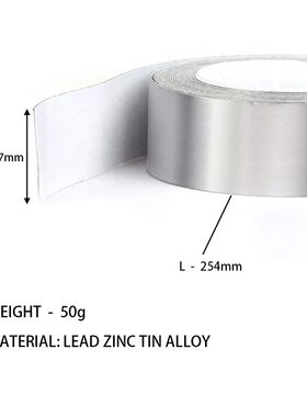 1 Roll Self Adhesive Golf Club Weighting Sheet Tennis