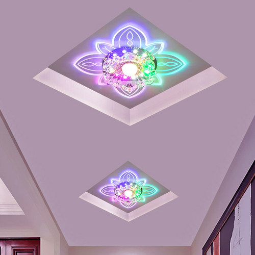 过道灯走廊灯led水晶筒灯玄关灯