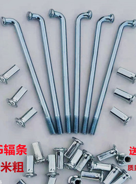 电动车辐条10g号3mm粗锂电动自行车三轮车载重王钢丝车条钢条线