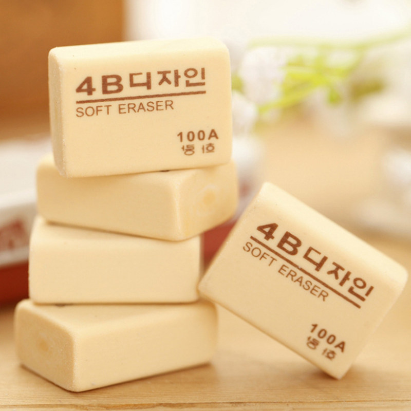 Children's school supplies 4B Fine Arts painting Dedicated eraser Feel comfortable pupil Stationery easyin the Electronic Dictionary/Electronic paper book/Stationery , Everyday school supplies , Eraser  category - from Buy2taobao.com to provide professional Taobao agent buy service
