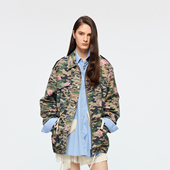 新款 UOOYAA 乌丫2026春季 「魔法花园」蔷薇迷彩M43夹克外套