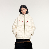 UOOYAA 蝴蝶结户外鹅绒羽绒服 经典 乌丫2025冬季 新款