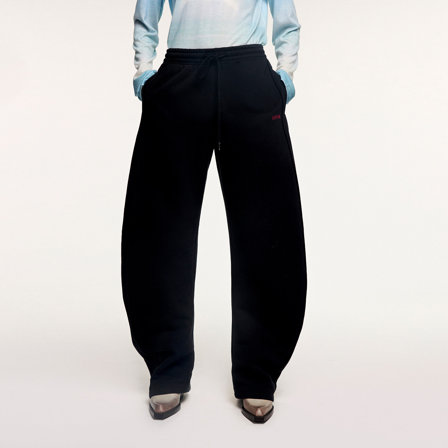 UOOYAA/乌丫2025冬季新款经典弯刀卫裤,女装/女士精品,卫裤,淘宝优惠券,粉丝福利购,淘宝优惠卷