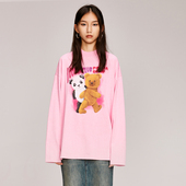 UOOYAA 印花宽松T恤 BEAR」胶囊系列数码 乌丫经典 「PANDA