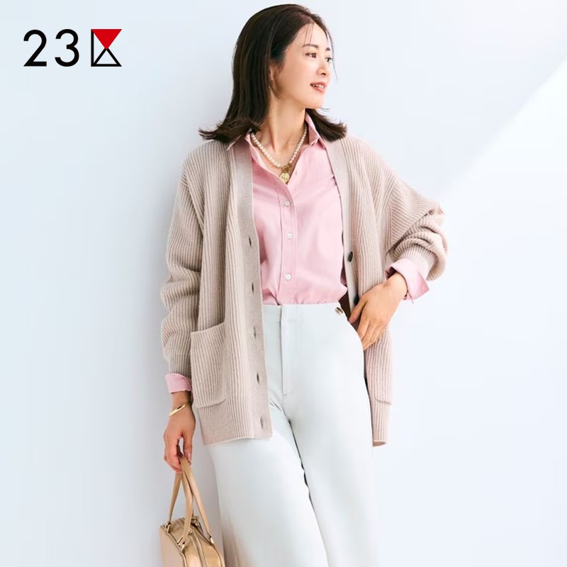 绵羊毛羊绒混纺毛衣开衫商场同款