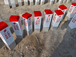 水泥混凝土百米桩界碑里程碑公路警示标志电力电缆界桩燃气标识