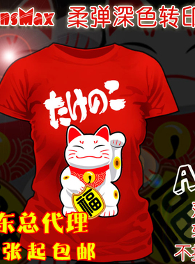 热转印烫画耗材新款TransMax皇冠衣服装diy印花广告T恤衫深色纸A4