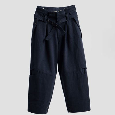 AAS光谱廓形感含毛成分长裤