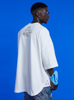 A·A·Spectrum光谱·MUTINY TEE 男女同款3D硅胶印花短袖T恤