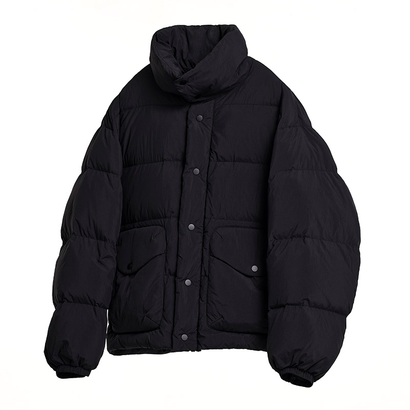 复古设计廓形超轻男女同款羽绒服