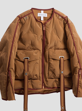 CYBEREN IV DOWN JACKET经典人字通道鹅绒羽绒服