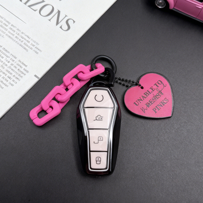 比亚迪海豚钥匙套汉秦plusdmi宋L扣pro元唐海鸥ev驱逐舰05海豹06