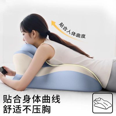 美容院趴趴垫多功能床头行事靠枕垫情侣辅助垫房枕头抬高枕趴趴枕