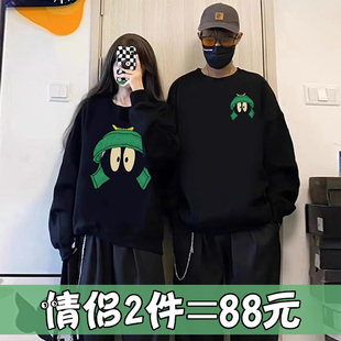 2026爆款情侣装卫衣春秋新款潮流不一样的超火高级感绒冬季套装薄