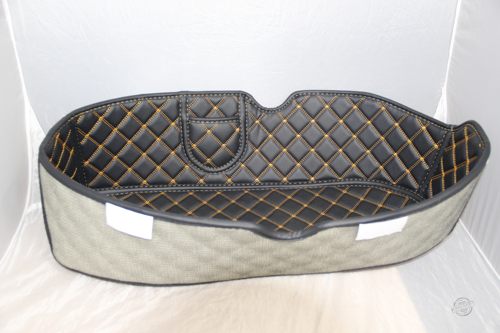 适用本田国四佳御110甲鱼踏板车储物箱垫坐桶垫内衬 坐垫套脚踏垫