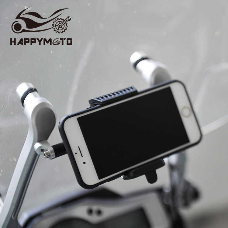 适用于春风摩托车2018款CF650MT高位导航支架手机夹横竖可调横杆