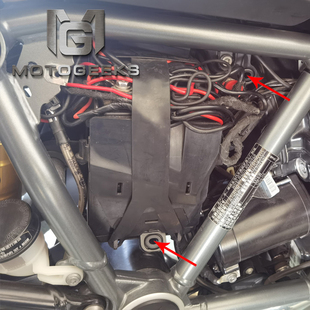 适用宝马 BMW 水鸟 R1200/1250GS/ADV 摩托车侧盖胶圈 电池盖胶垫