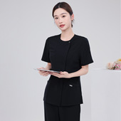 工装 套装 高端弹力牙科洗手口腔医生刷手服护士服前台速干短袖 韩版