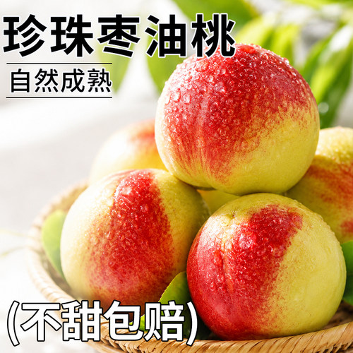 【热卖推荐】正宗脆甜珍珠枣油桃