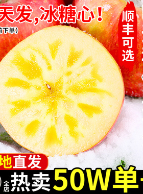 云南昭通市丑苹果冰糖心红露新鲜水果当季脆甜红富士圣诞平安果